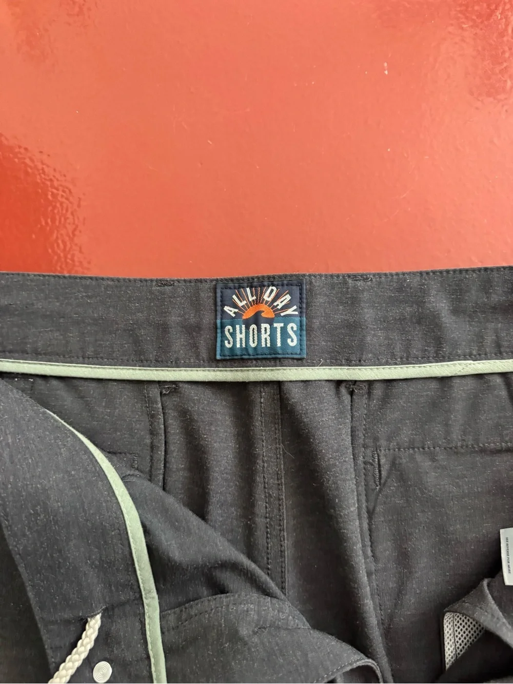Faherty All day Shorts Charcoal gray size 34